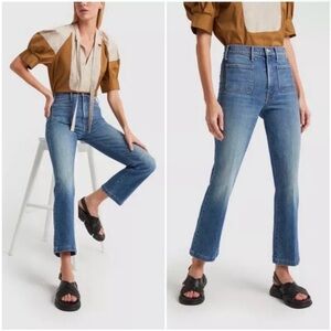 MOTHER Superior The Hustler Patch Pocket Flood Cowboys Don't Cry Measures 25X27